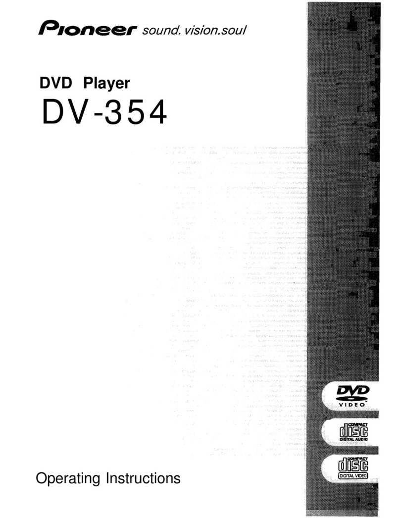 Pioneer DV-354 User manual