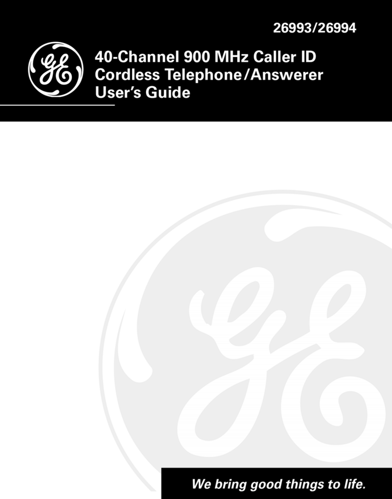 GE 26993 User manual