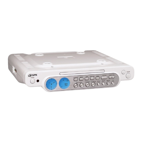 GPX KCCD6316DT Specifications