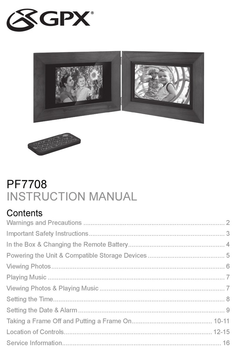GPX PF7708 User manual