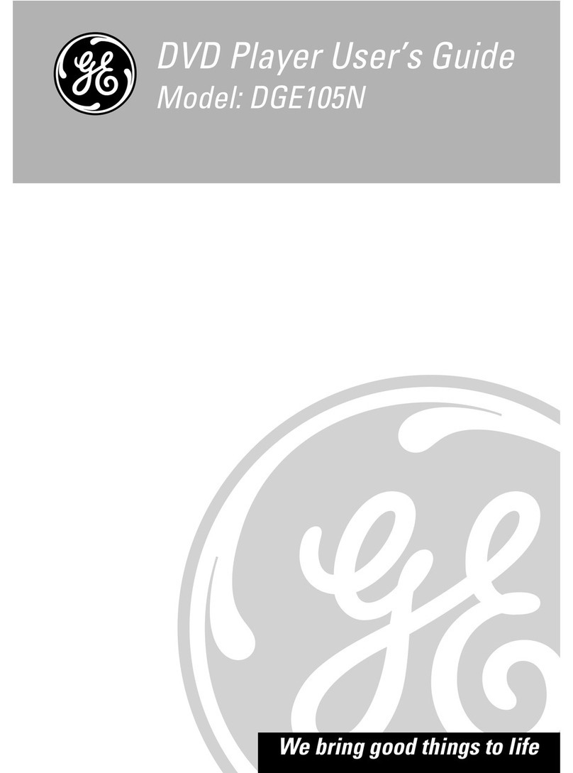 GE DGE105N User manual