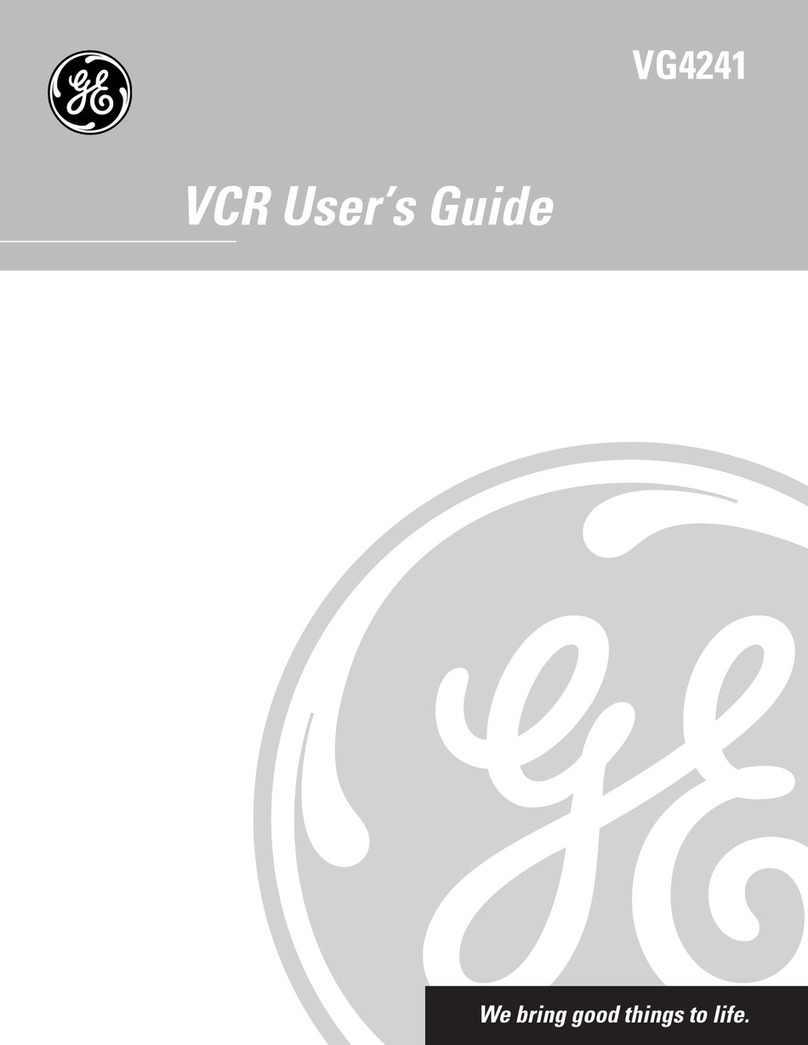 GE VG4241 User manual