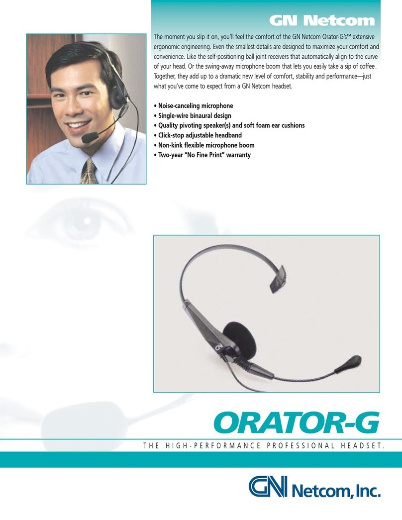 Jabra Orator-G Specifications