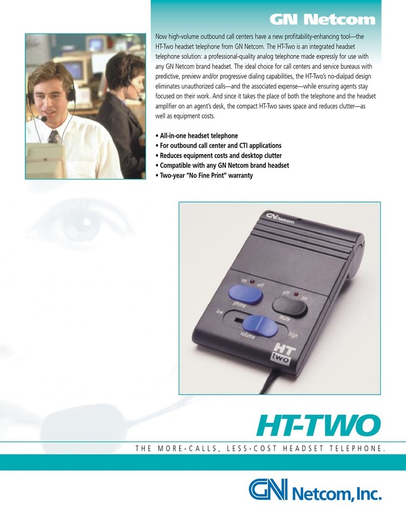 Jabra HT-Two User manual