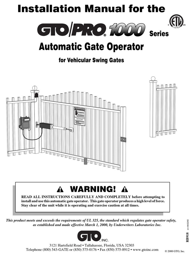GTO SL-5100 User manual
