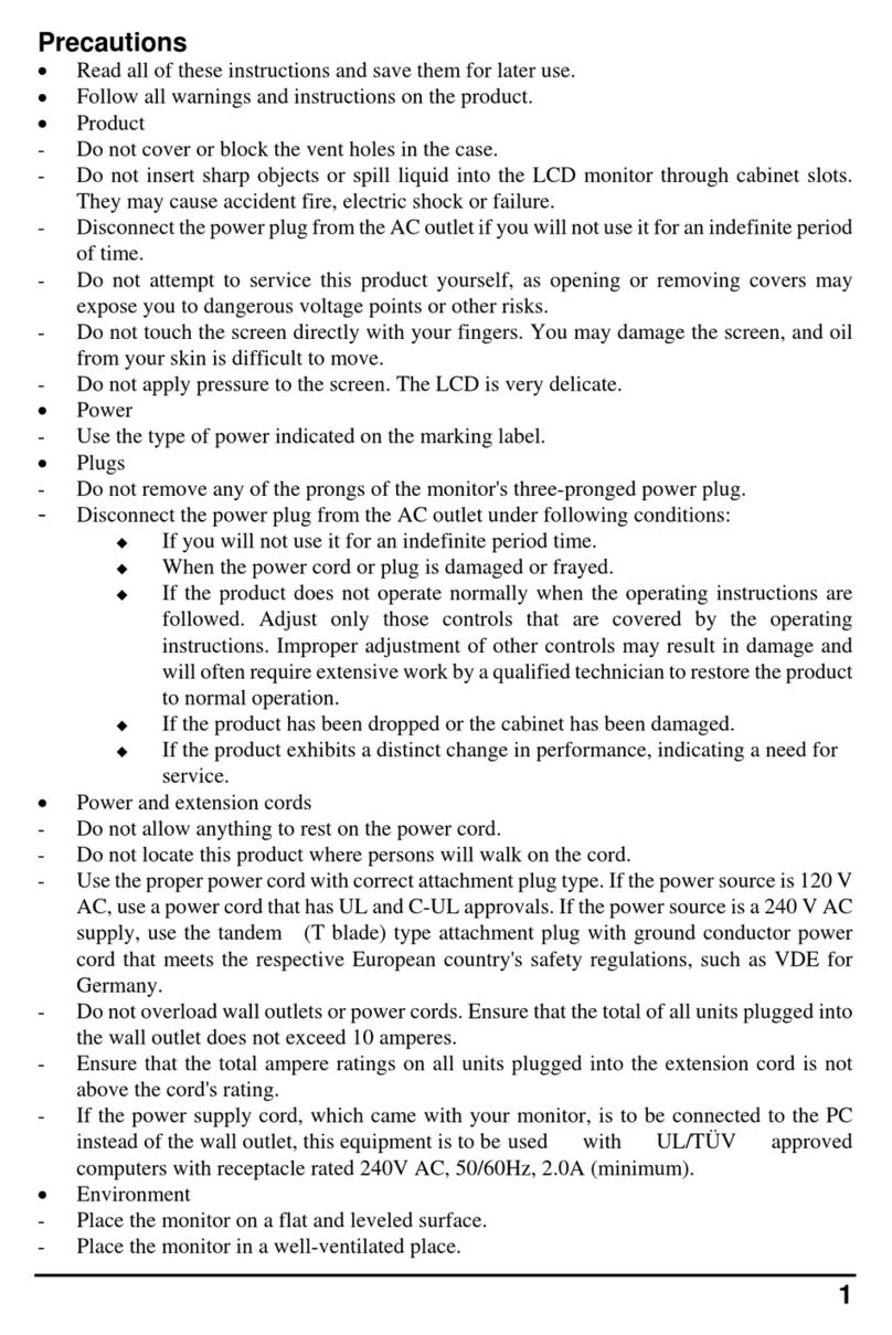 GVision F17AH-D User manual