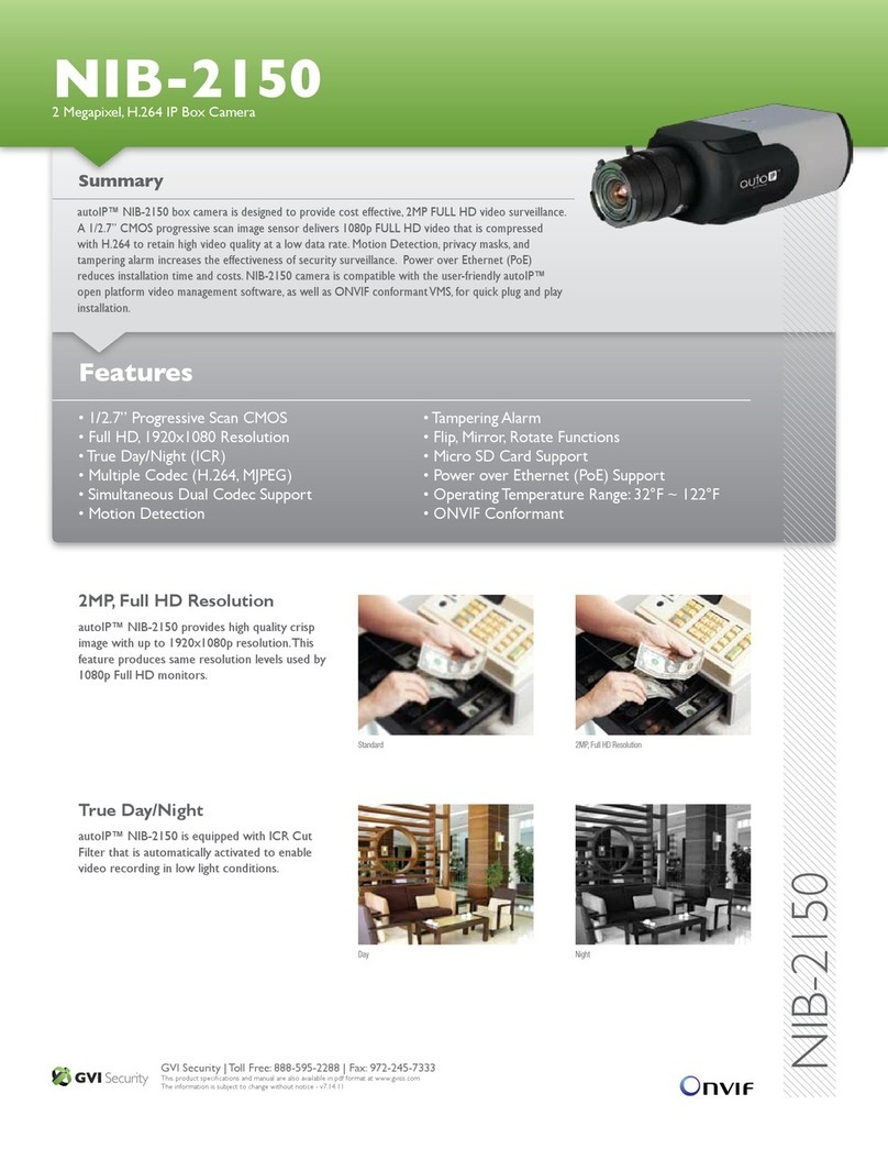 GVI Security NIB-2150 Specifications