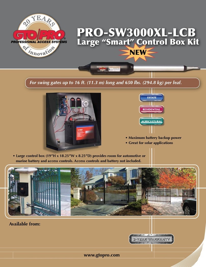 GTO SW-3000XL Brochure & specs