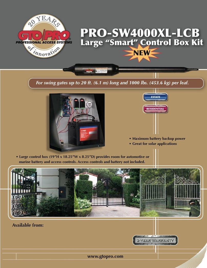 GTO SW-4000XL Brochure & specs