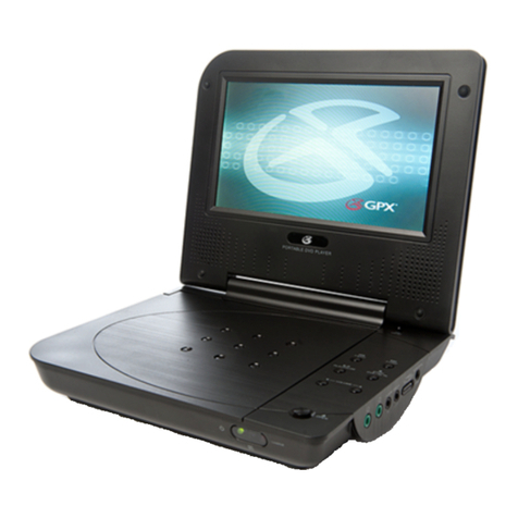 GPX PD708B User manual