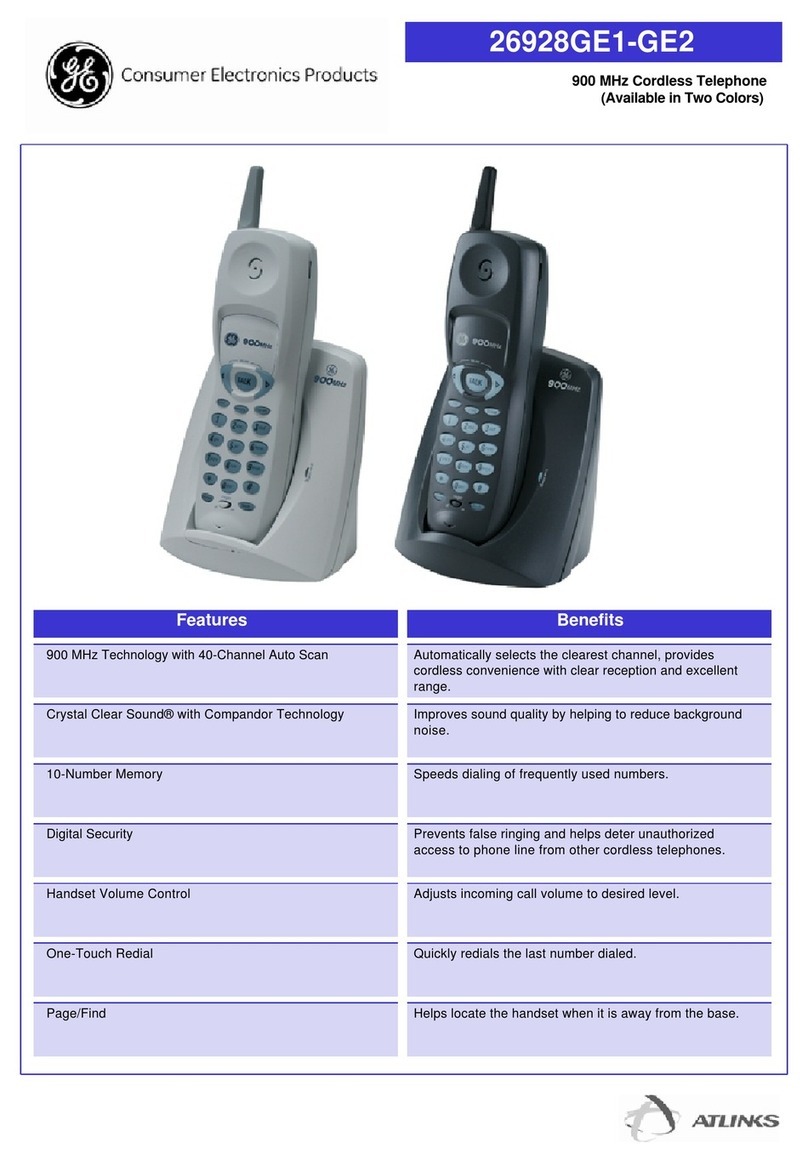 GE 26928GE1 User manual