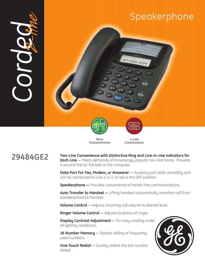 GE 29484GE2 Specifications