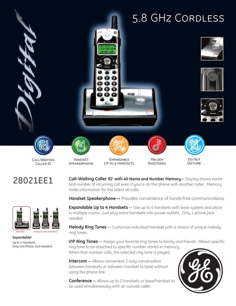 GE 28021EE1 Specifications