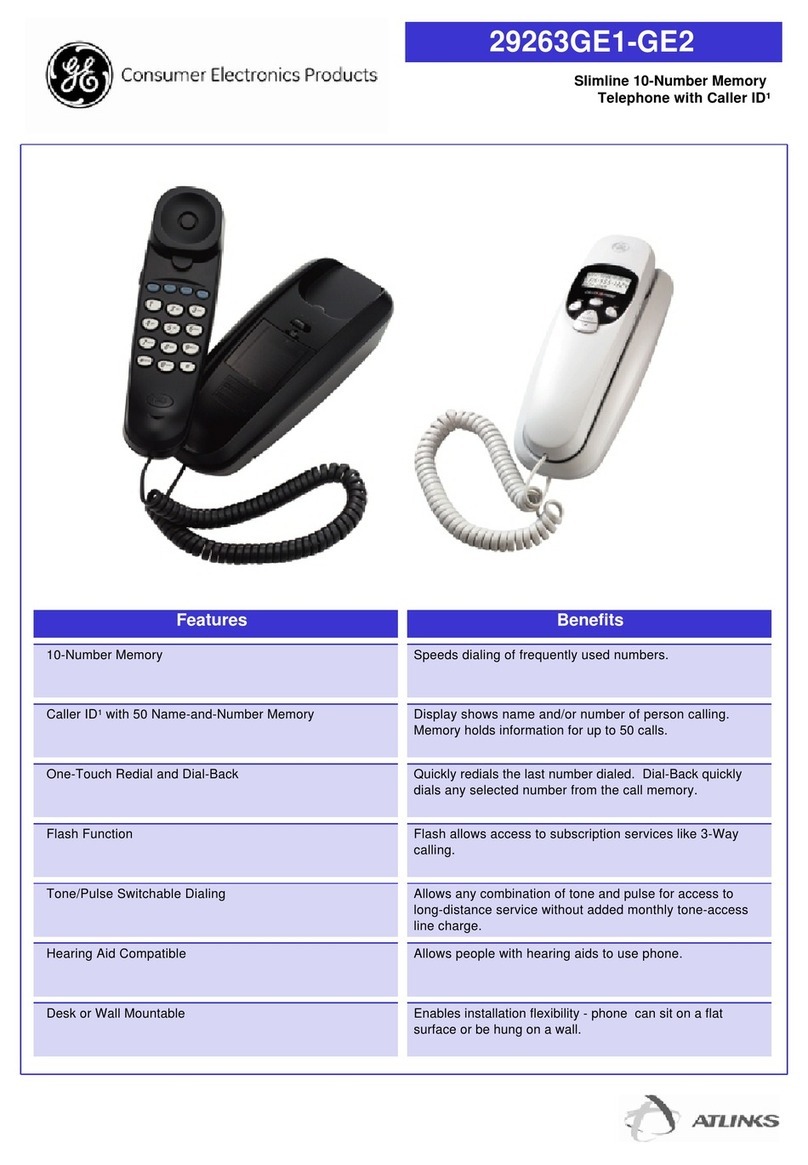GE 29263GE1 User manual