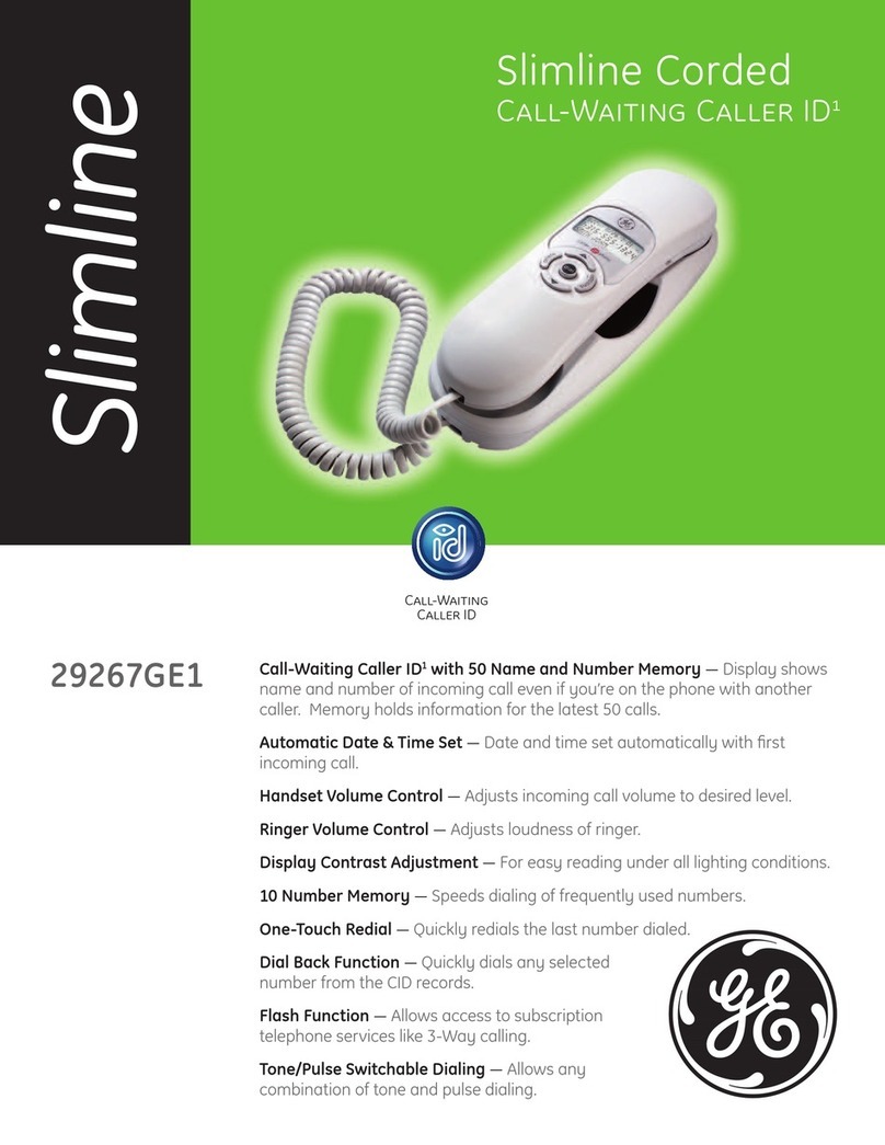 GE 29267GE1 User manual
