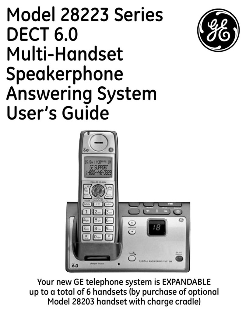 GE 28223EE1 User manual