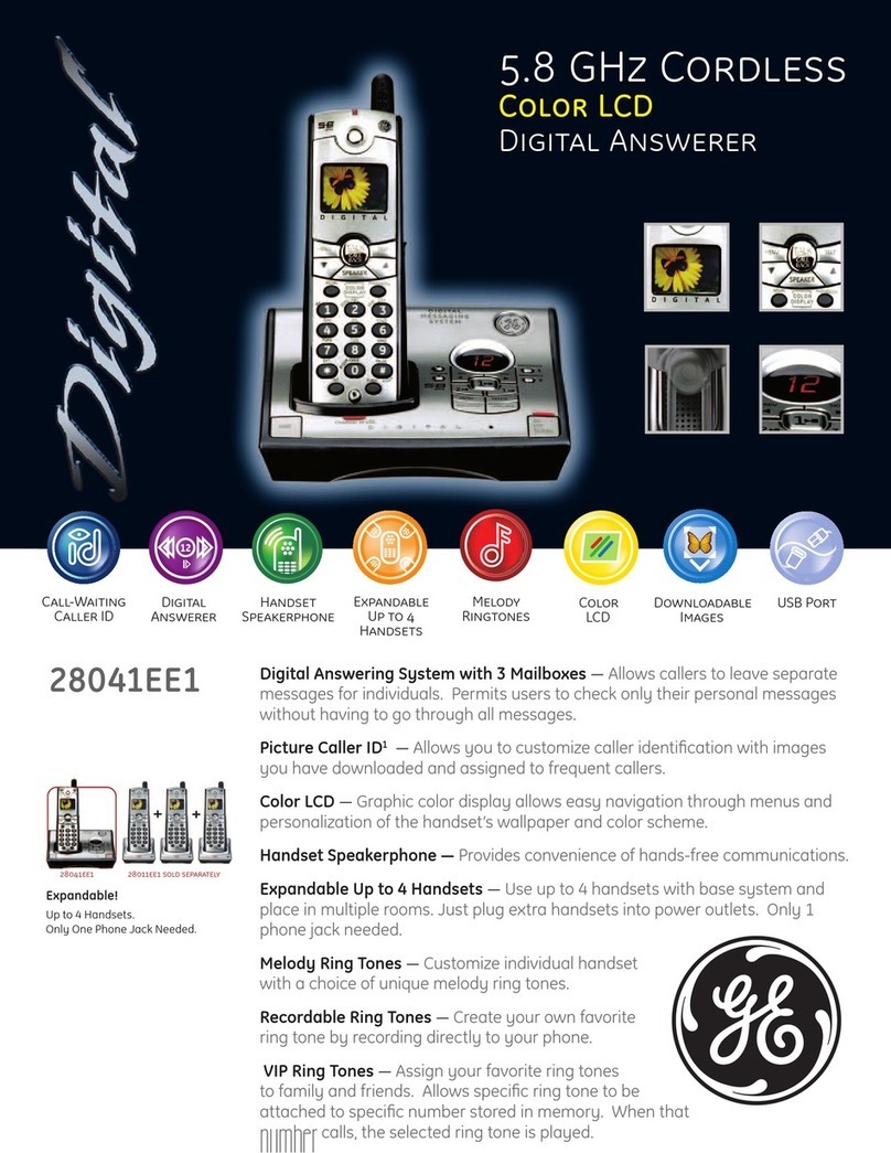 GE 28041EE1 User manual