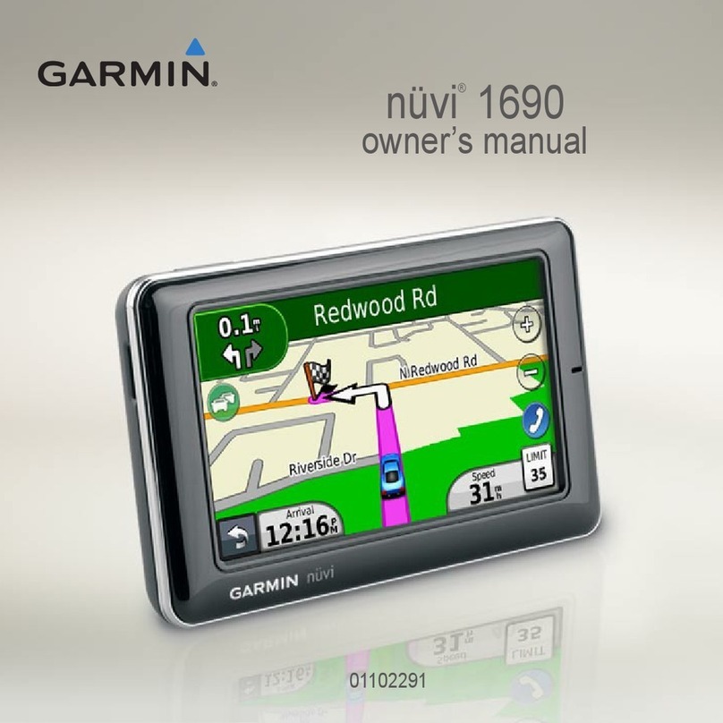 Garmin nuvi 1690 owner's manual