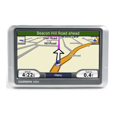 Garmin nuvi 200W Quick start manual