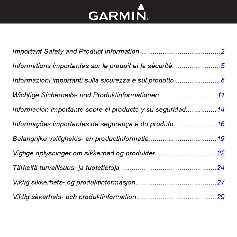 Garmin Nuvi 1250T - Portable GPS Navigator User manual