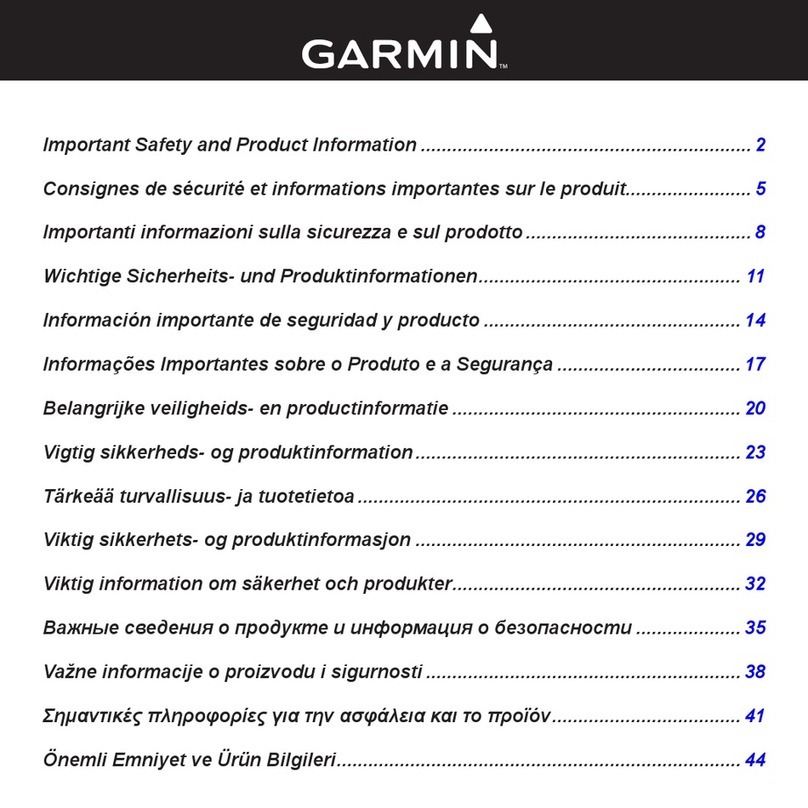 Garmin GPSMAP 5015 User manual