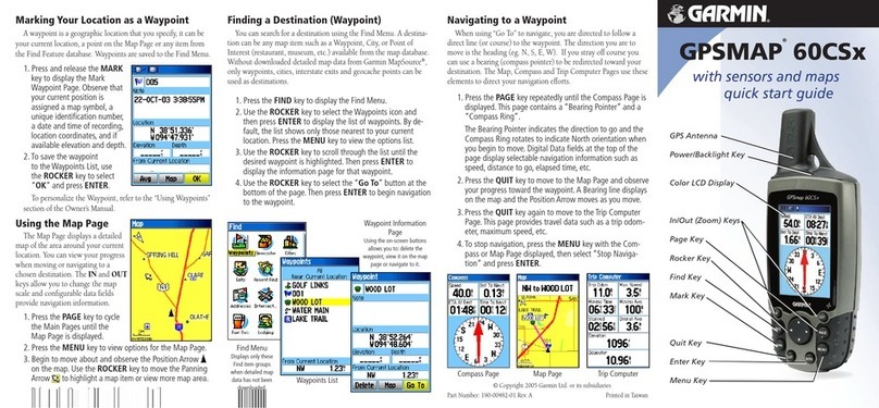 Garmin GPSMAP 60CSx User manual