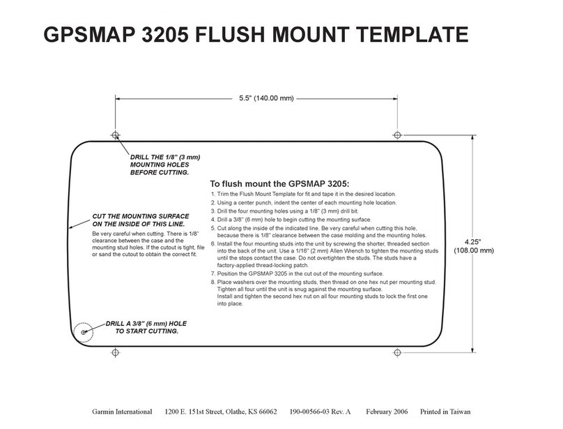 Garmin GPSMAP 3205 - Marine GPS Receiver User manual