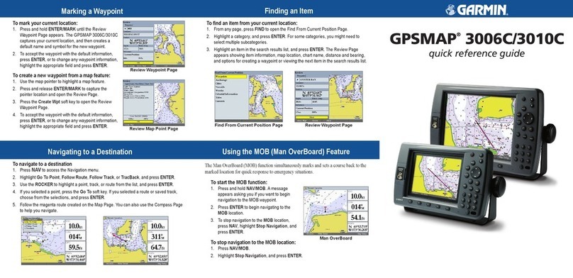 Garmin GPSMAP 3006C User manual Garmin GPSMAP 3006C User manual