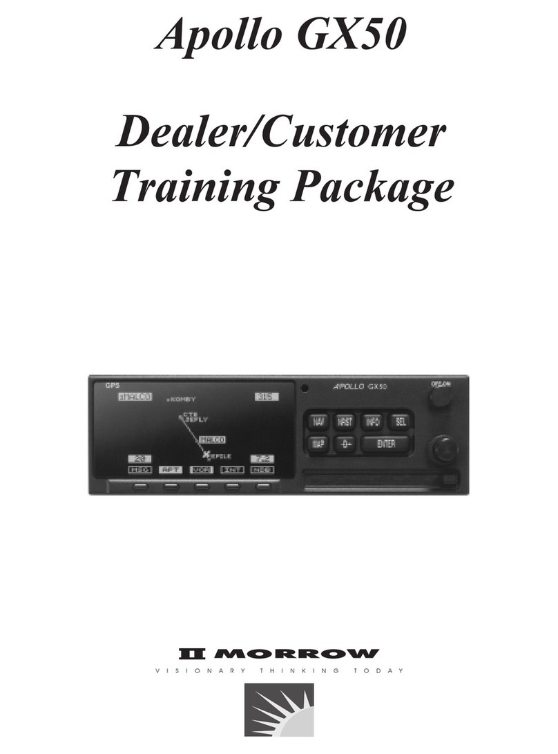 II Morrow Inc. Apollo GX 50 User manual