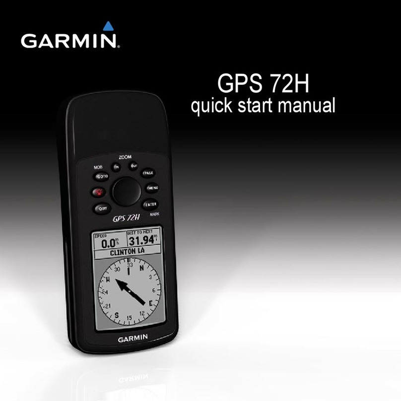 Garmin 72H - Waterproof Handheld GPS Quick start manual