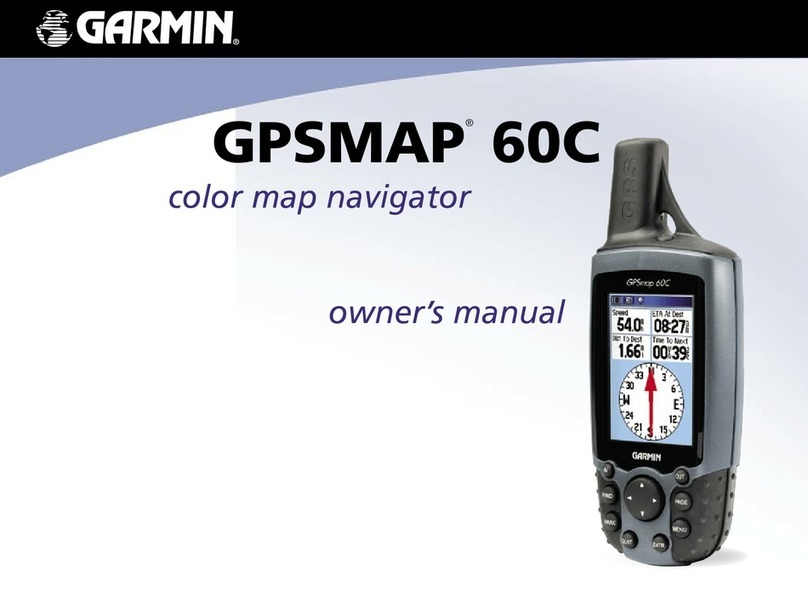Garmin GPSMAP 60C owner's manual