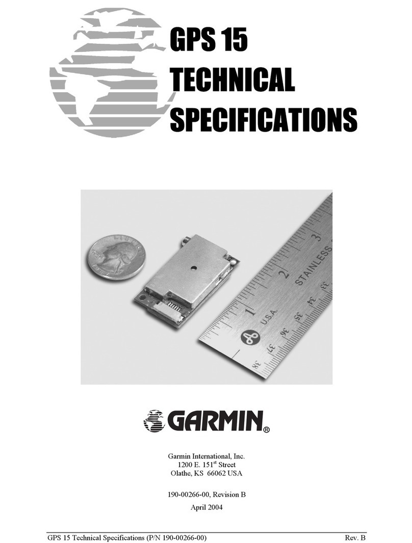 Garmin GPS 15 User manual