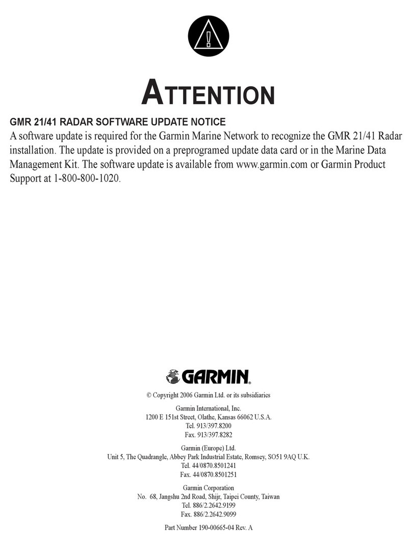 Garmin GBR 21 Notice