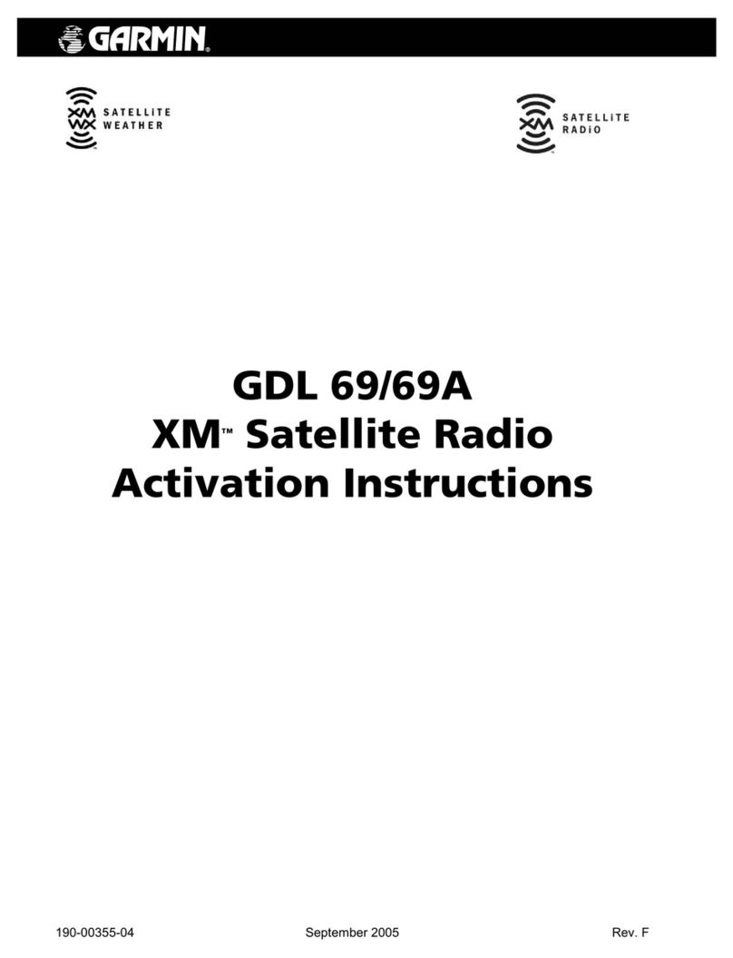 Garmin GDL 69 Activation Instructions