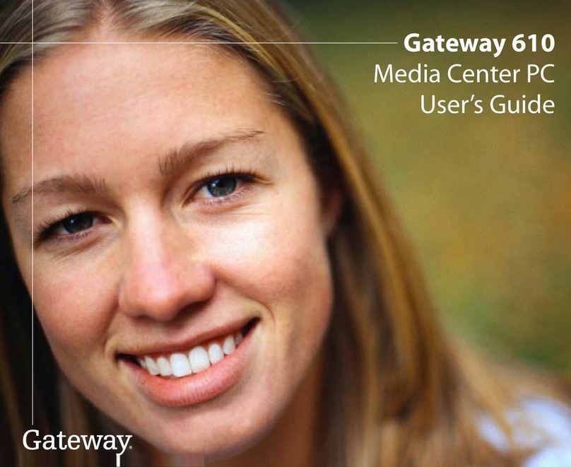 Gateway 610S User manual