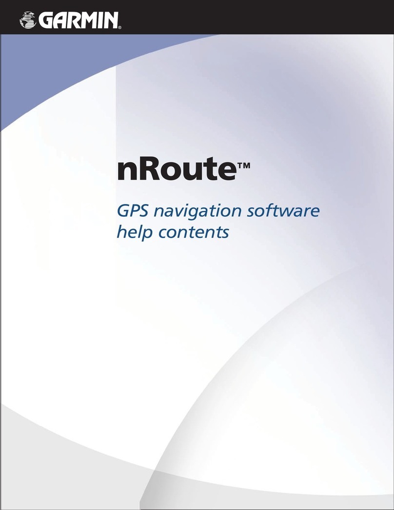 Garmin nRoute Reference guide