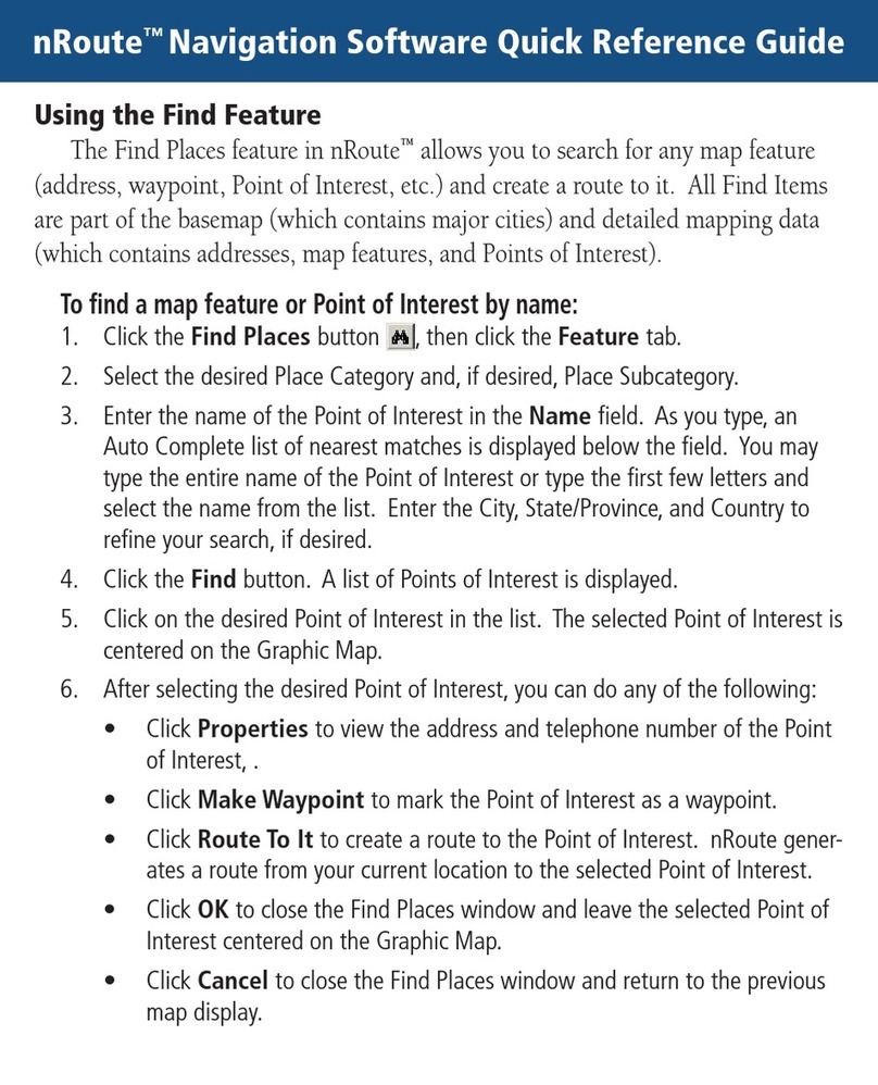 Garmin nRoute User manual