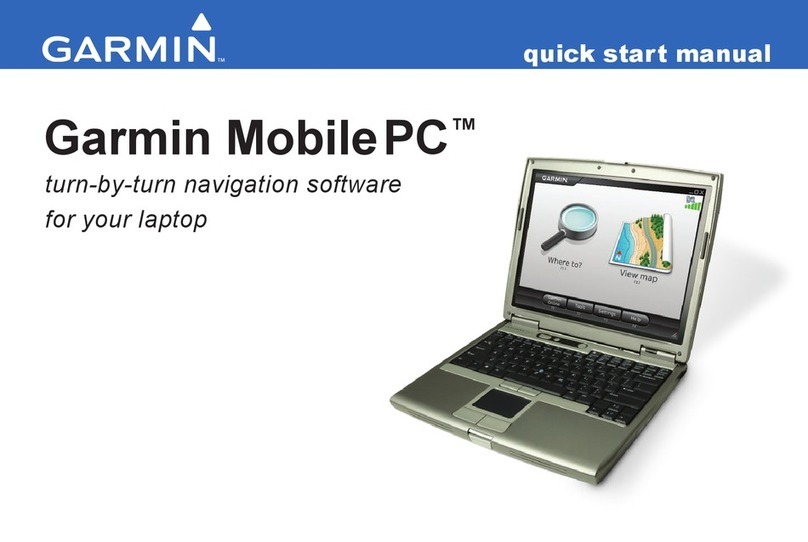 Garmin Mobile PC Quick start manual