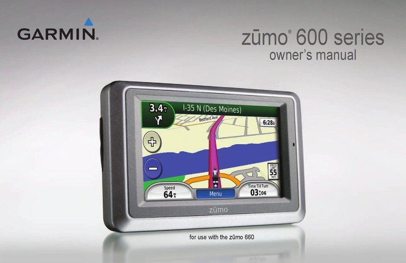 Garmin Zumo 660 User manual