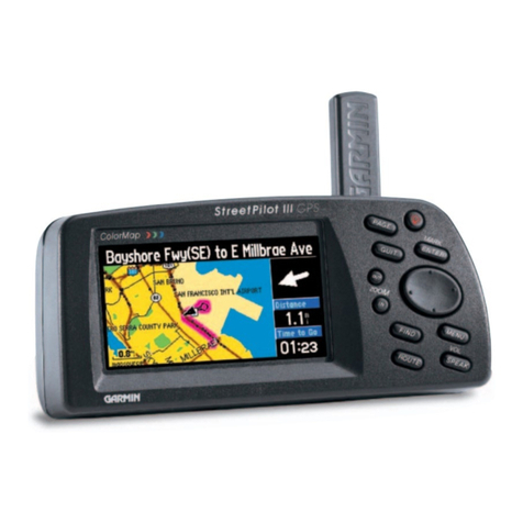 Garmin StreetPilot III User manual