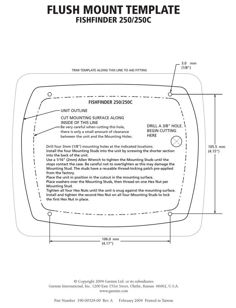 Garmin Fishfinder 250 User manual
