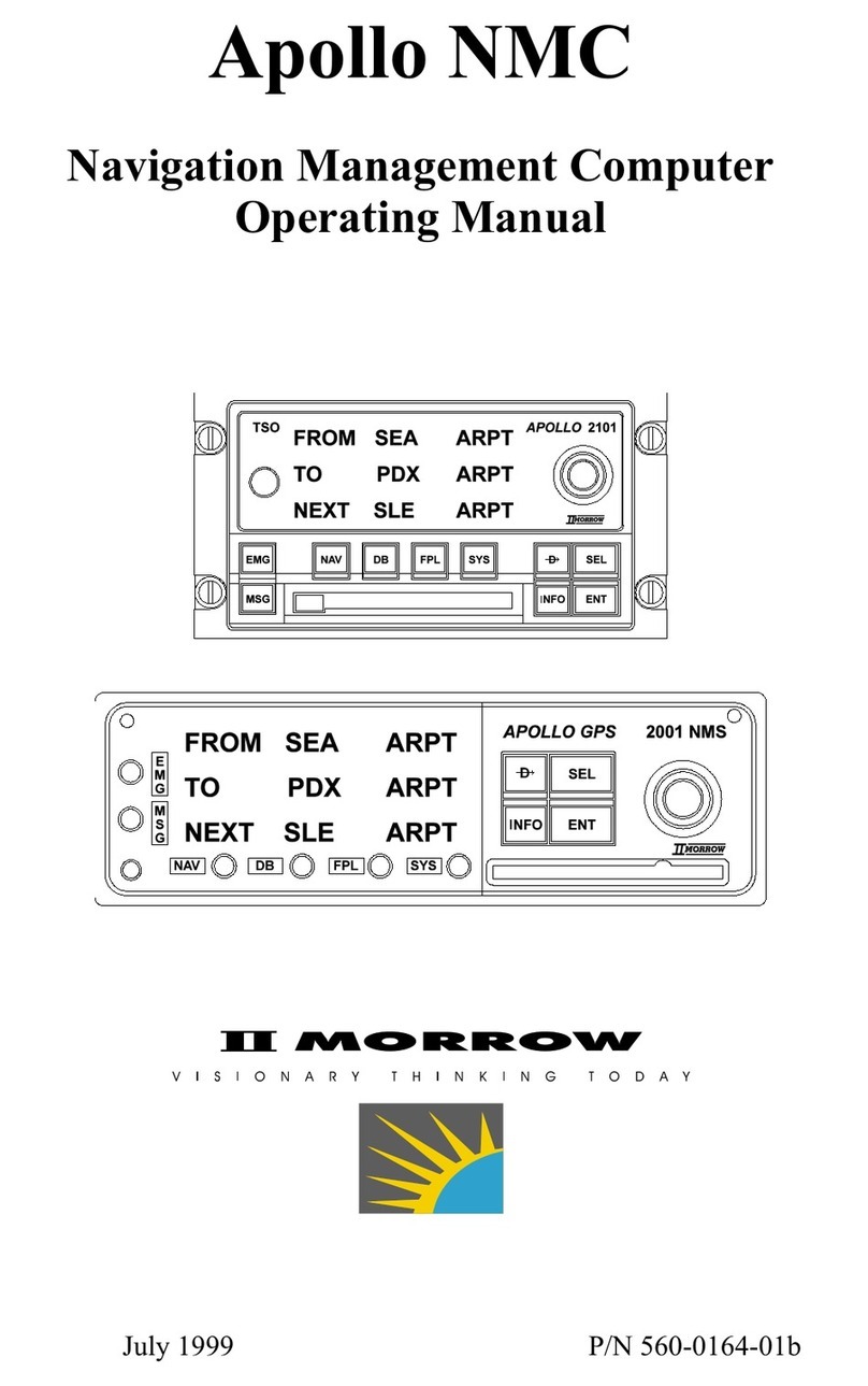 II Morrow Inc. Apollo NMC 2001 User manual