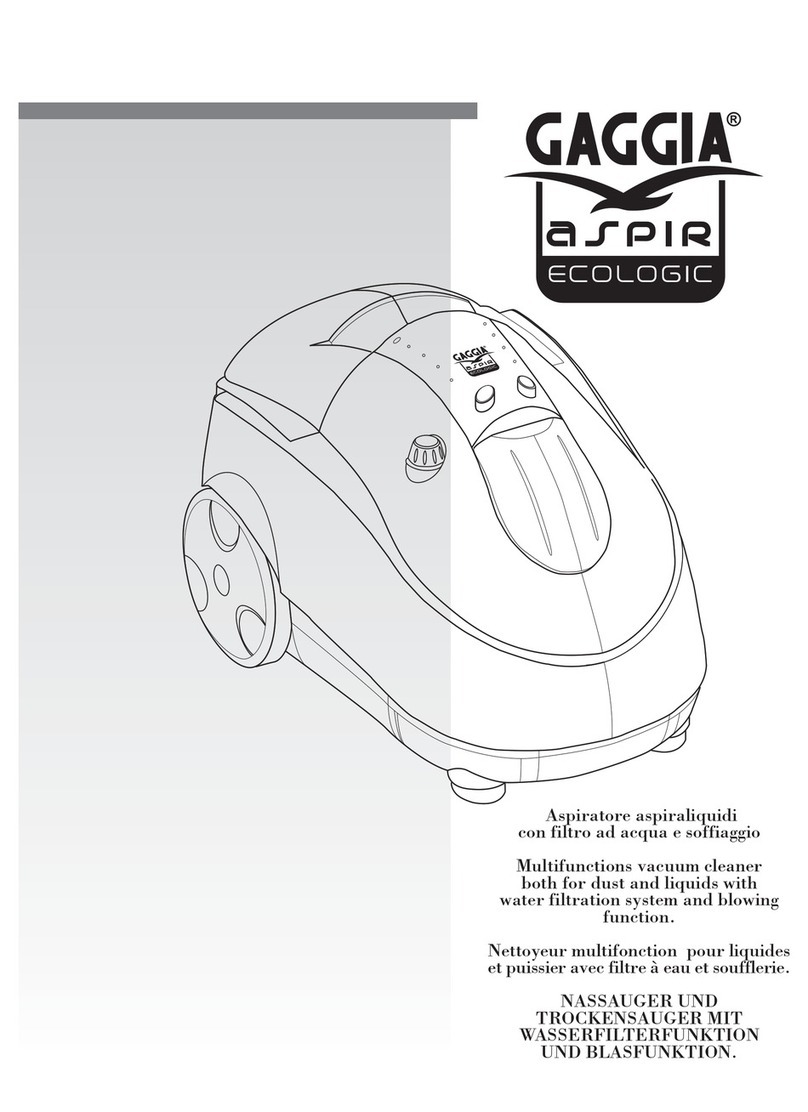 Gaggia Aspir Ecologic user guide
