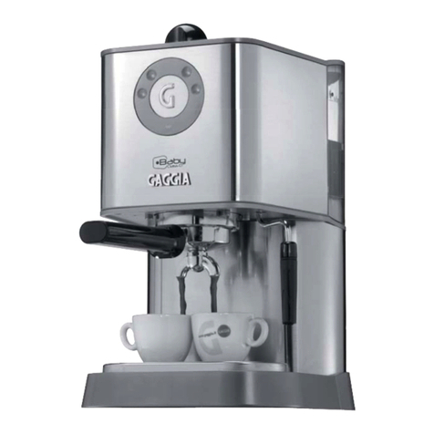 Gaggia New Baby operating instructions