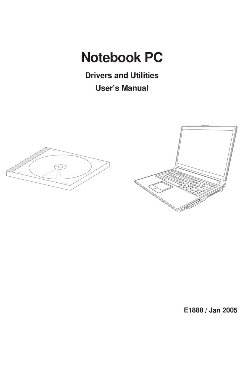 Asus W3A User manual