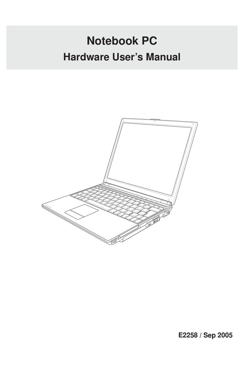 Asus U5A Hardware user manual