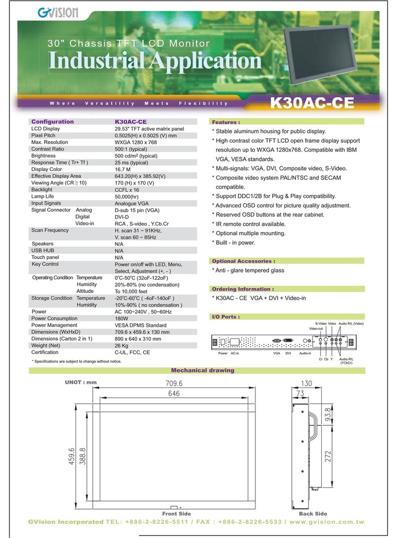 GVision K30AC-C User manual
