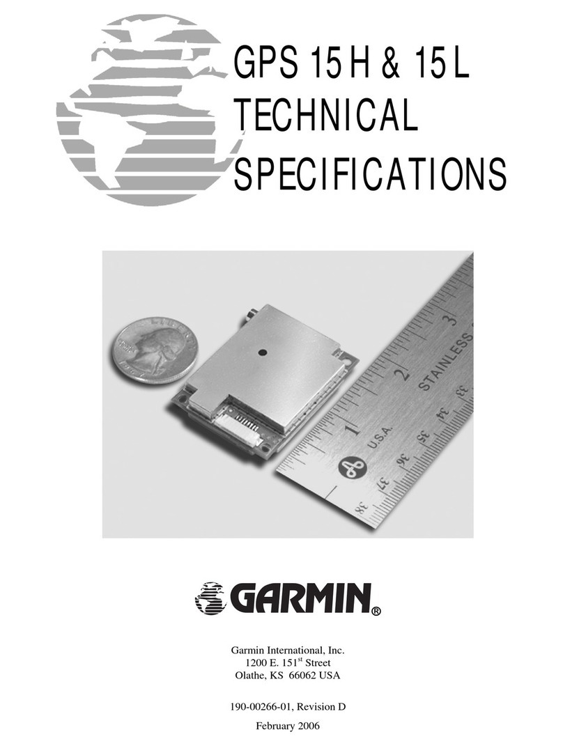 Garmin GPS 15L Technical specifications
