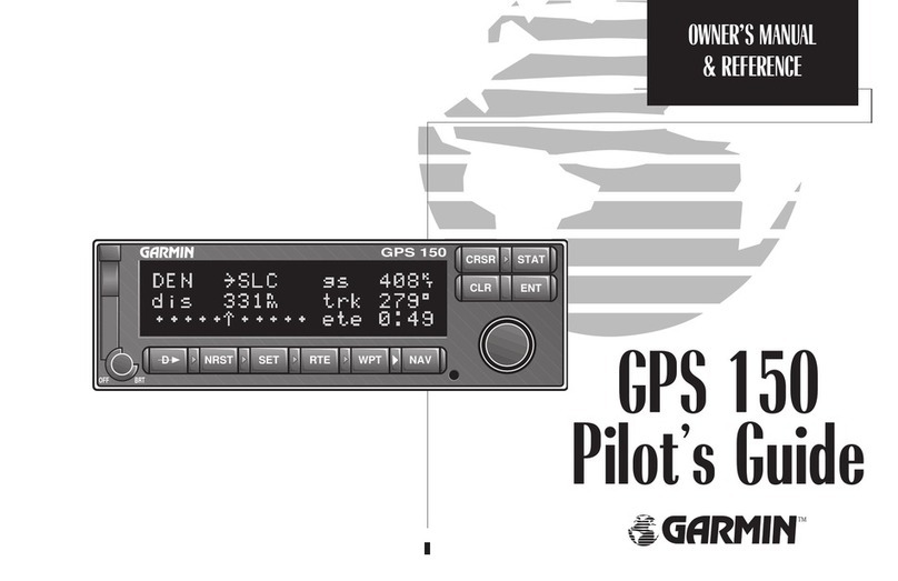 Garmin GPS 150 pilot's guide