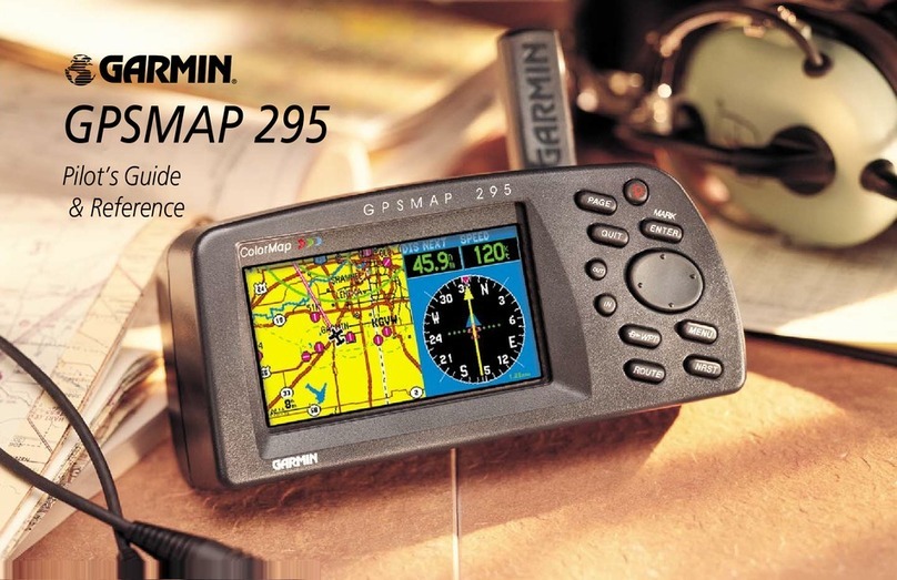 Garmin GPSMAP 295 Pilot's Guide & Reference